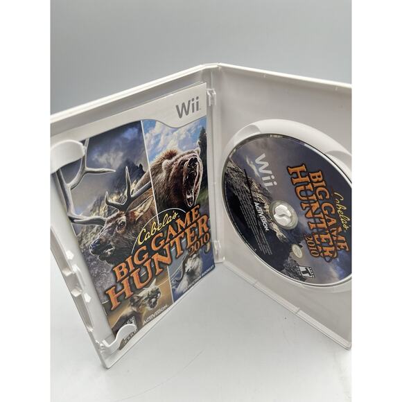 Nintendo Wii: Cabela's Big Game Hunter 2010, Tested, Free Shipping W Manual - Picture 2 of 7